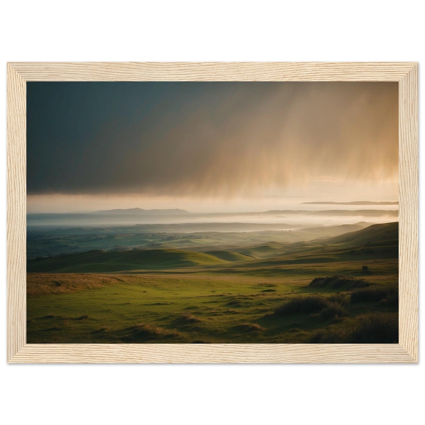 Premium Matte Paper Wooden Framed Poster