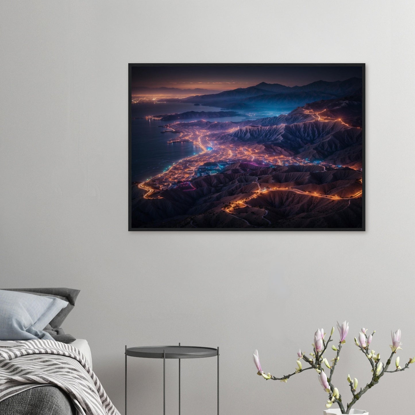 Premium Matte Paper Wooden Framed Poster