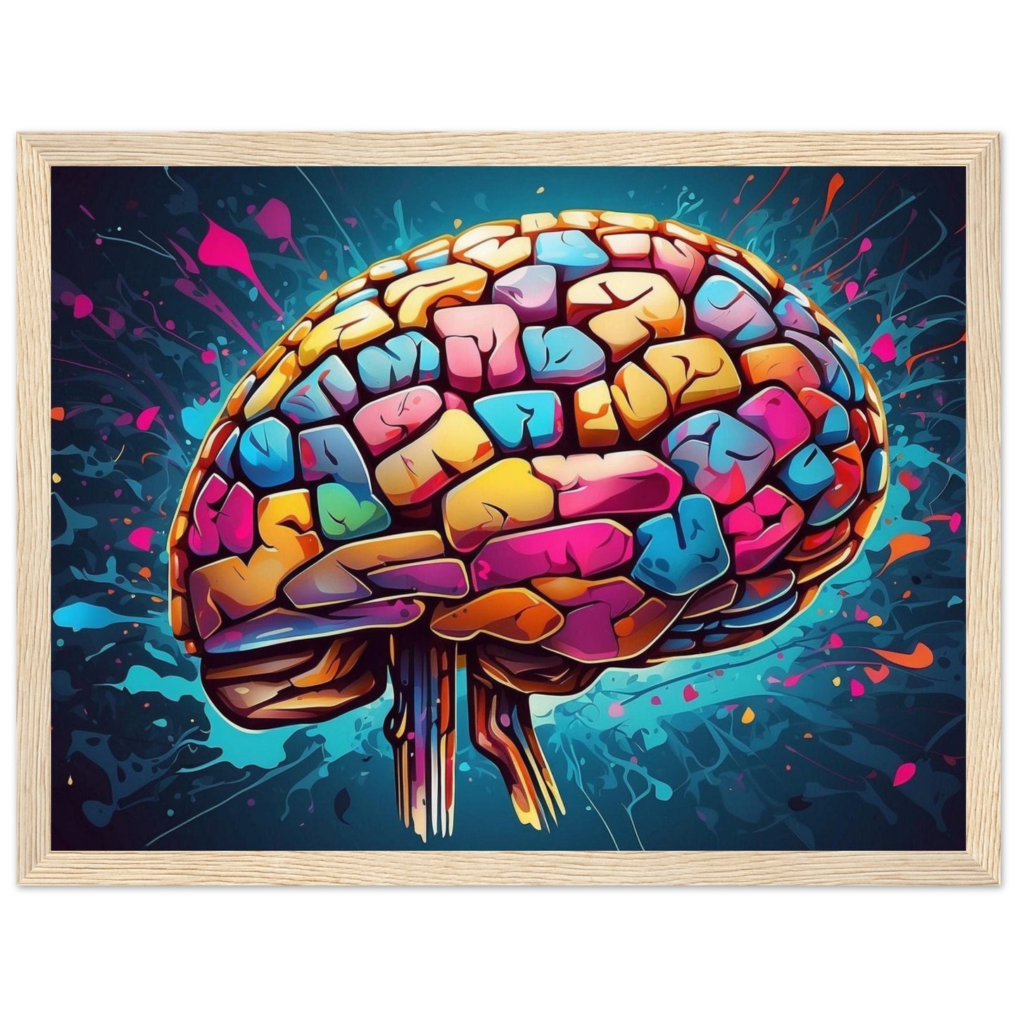 Premium Matte Paper Wooden Framed Poster