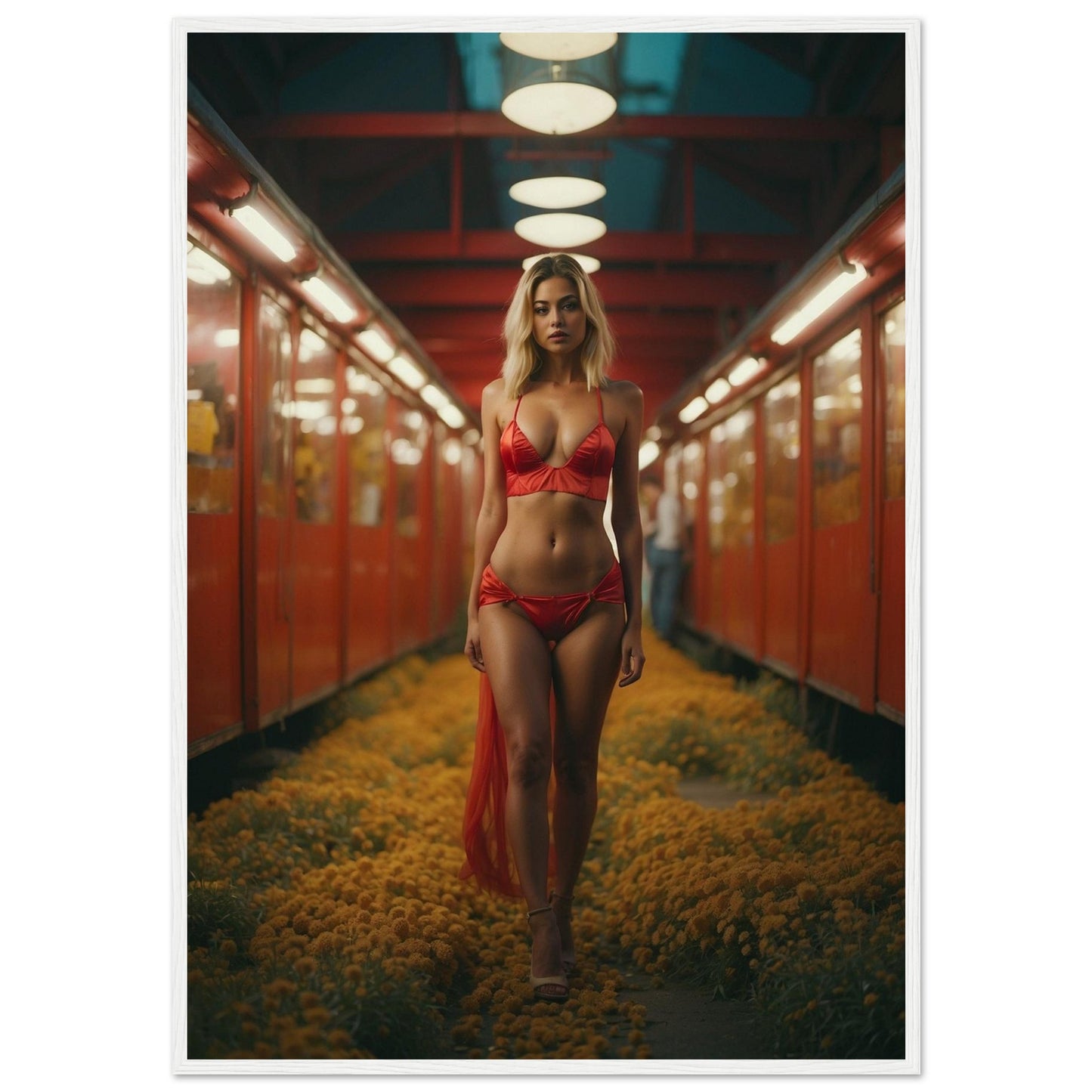 Premium Matte Paper Wooden Framed Poster