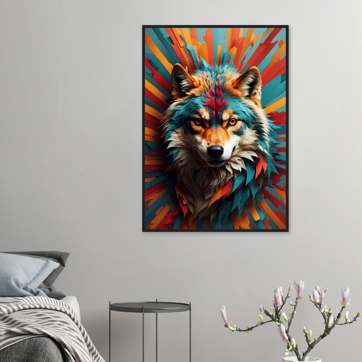 Premium Matte Paper Wooden Framed Poster