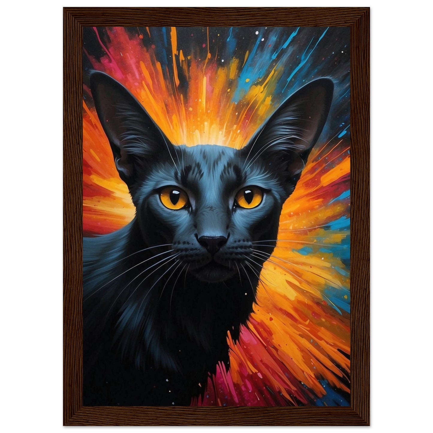 Premium Matte Paper Wooden Framed Poster