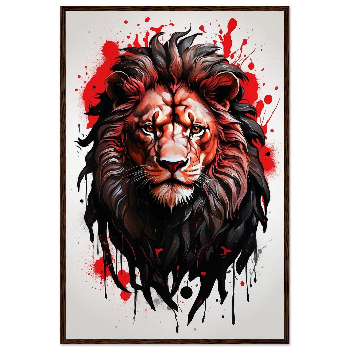 Premium Matte Paper Wooden Framed Poster