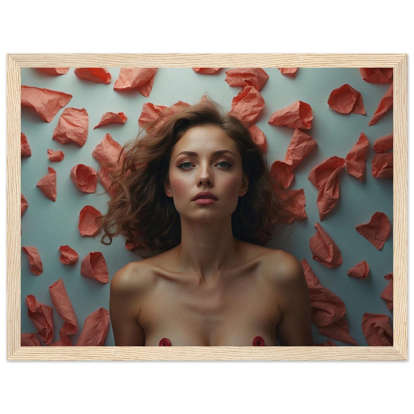 Premium Matte Paper Wooden Framed Poster