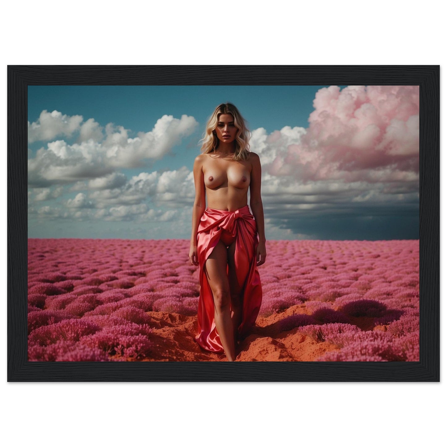 Premium Matte Paper Wooden Framed Poster