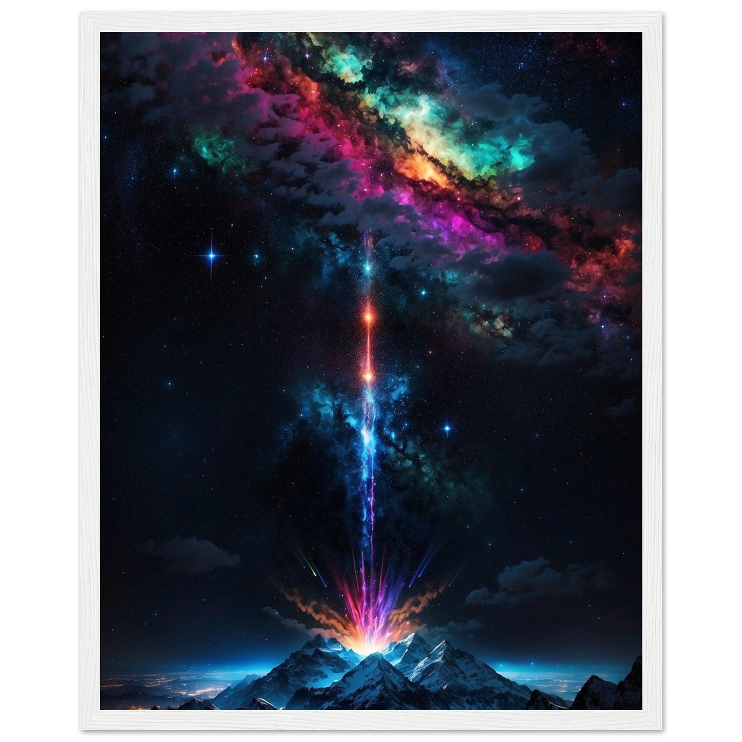 Premium Matte Paper Wooden Framed Poster