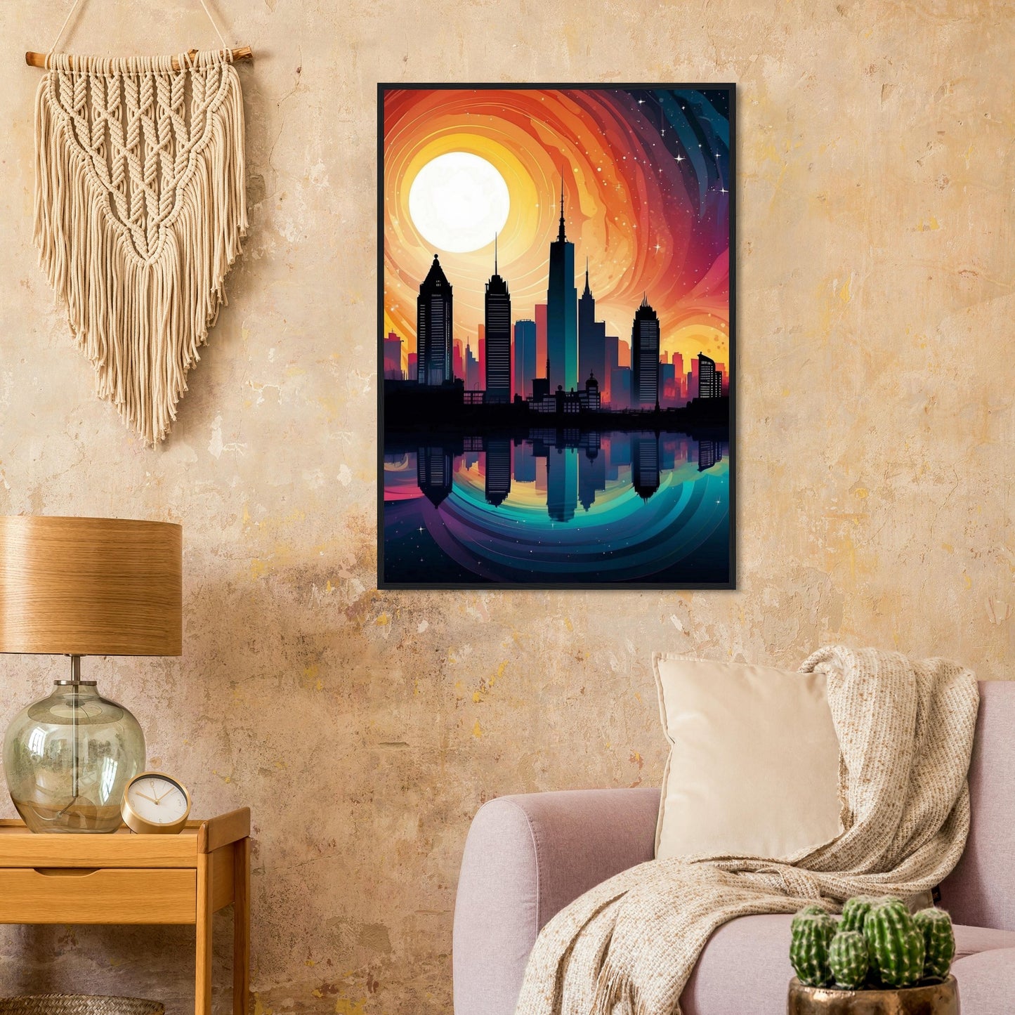 Premium Matte Paper Wooden Framed Poster