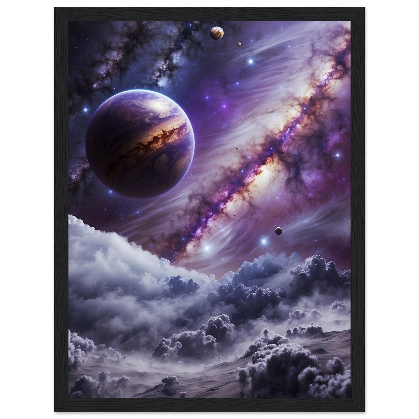 Premium Matte Paper Wooden Framed Poster
