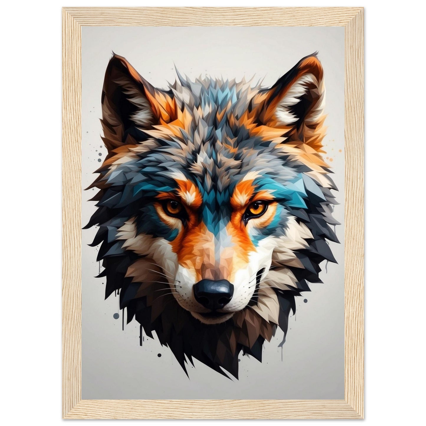 Premium Matte Paper Wooden Framed Poster