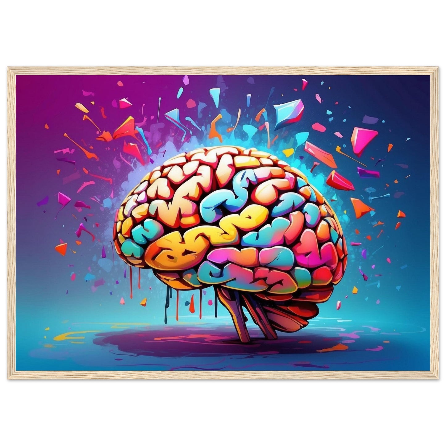 Premium Matte Paper Wooden Framed Poster