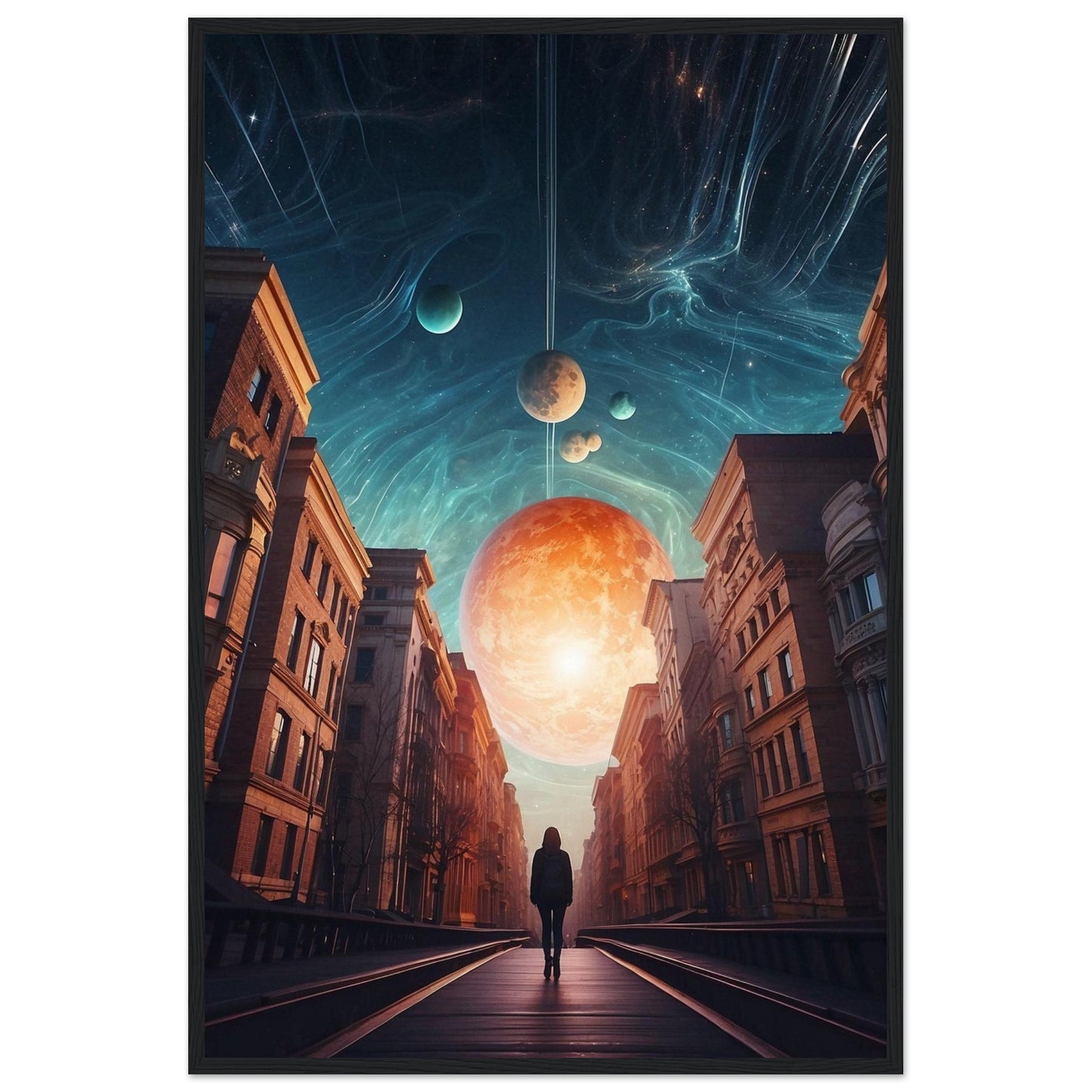 Premium Matte Paper Wooden Framed Poster