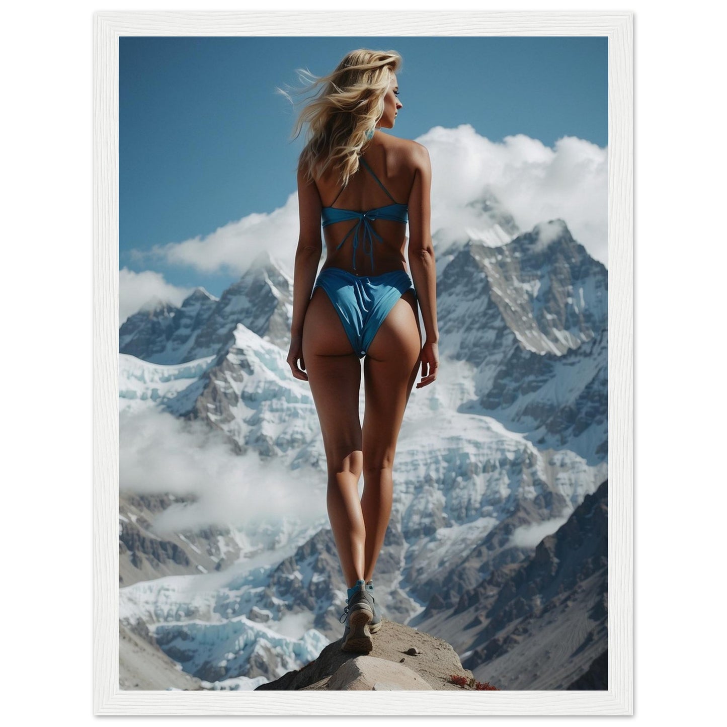 Premium Matte Paper Wooden Framed Poster
