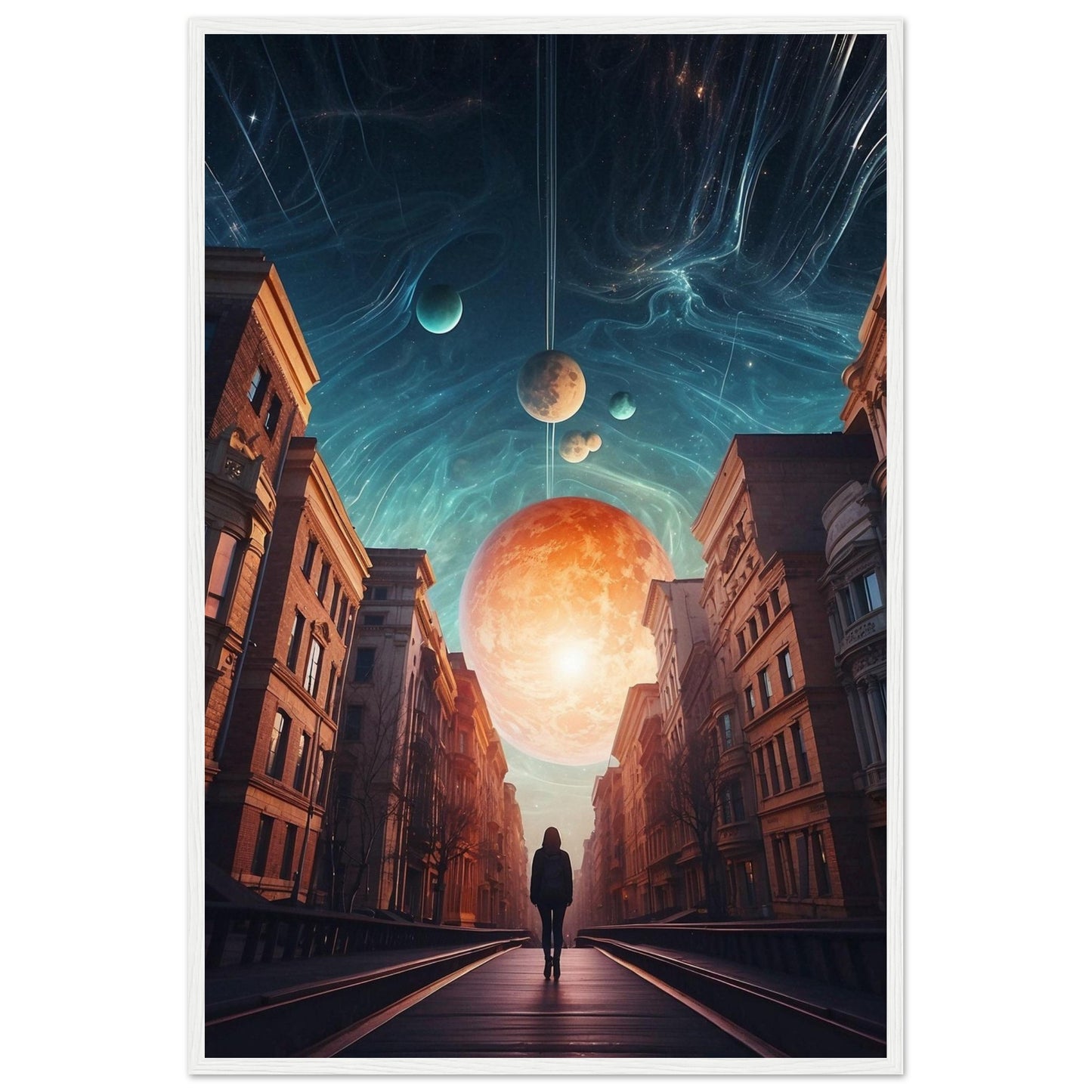 Premium Matte Paper Wooden Framed Poster