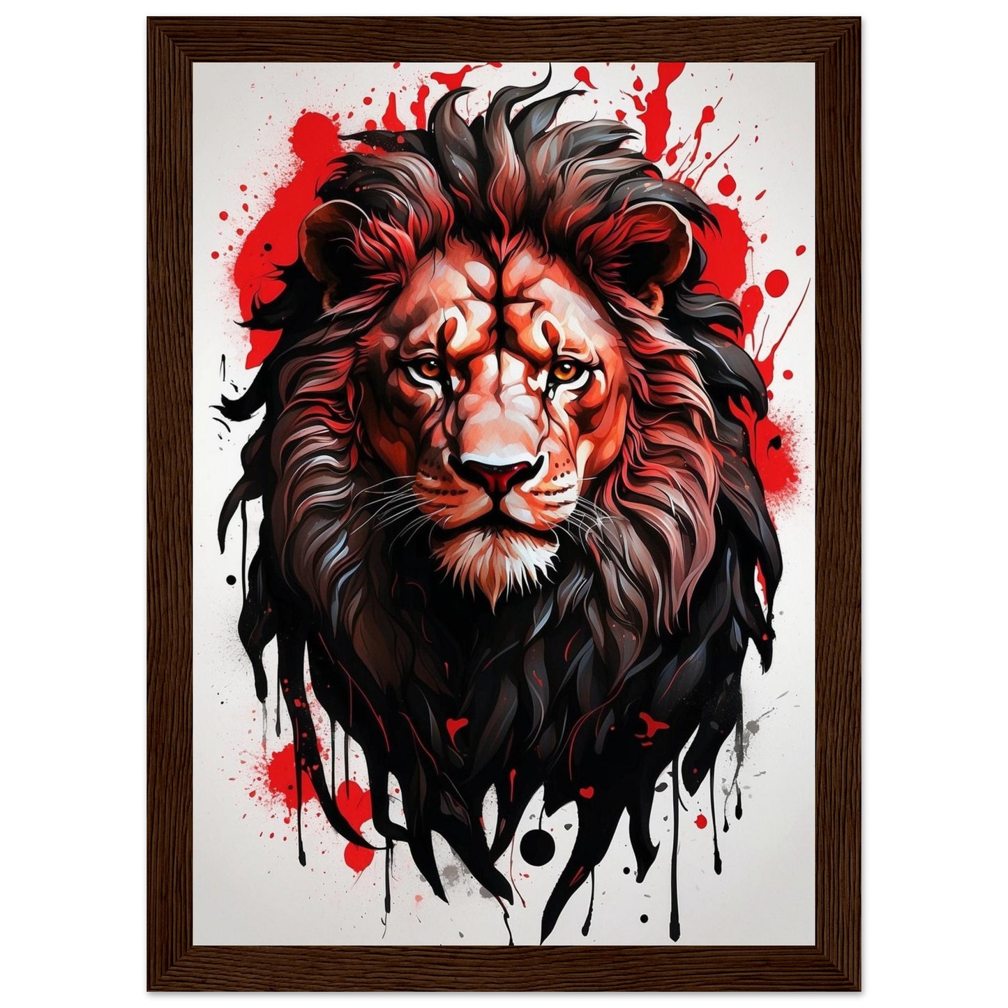 Premium Matte Paper Wooden Framed Poster