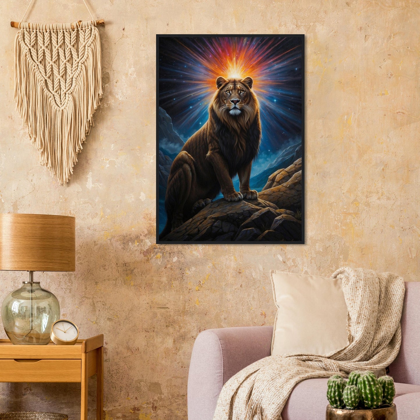 Premium Matte Paper Wooden Framed Poster