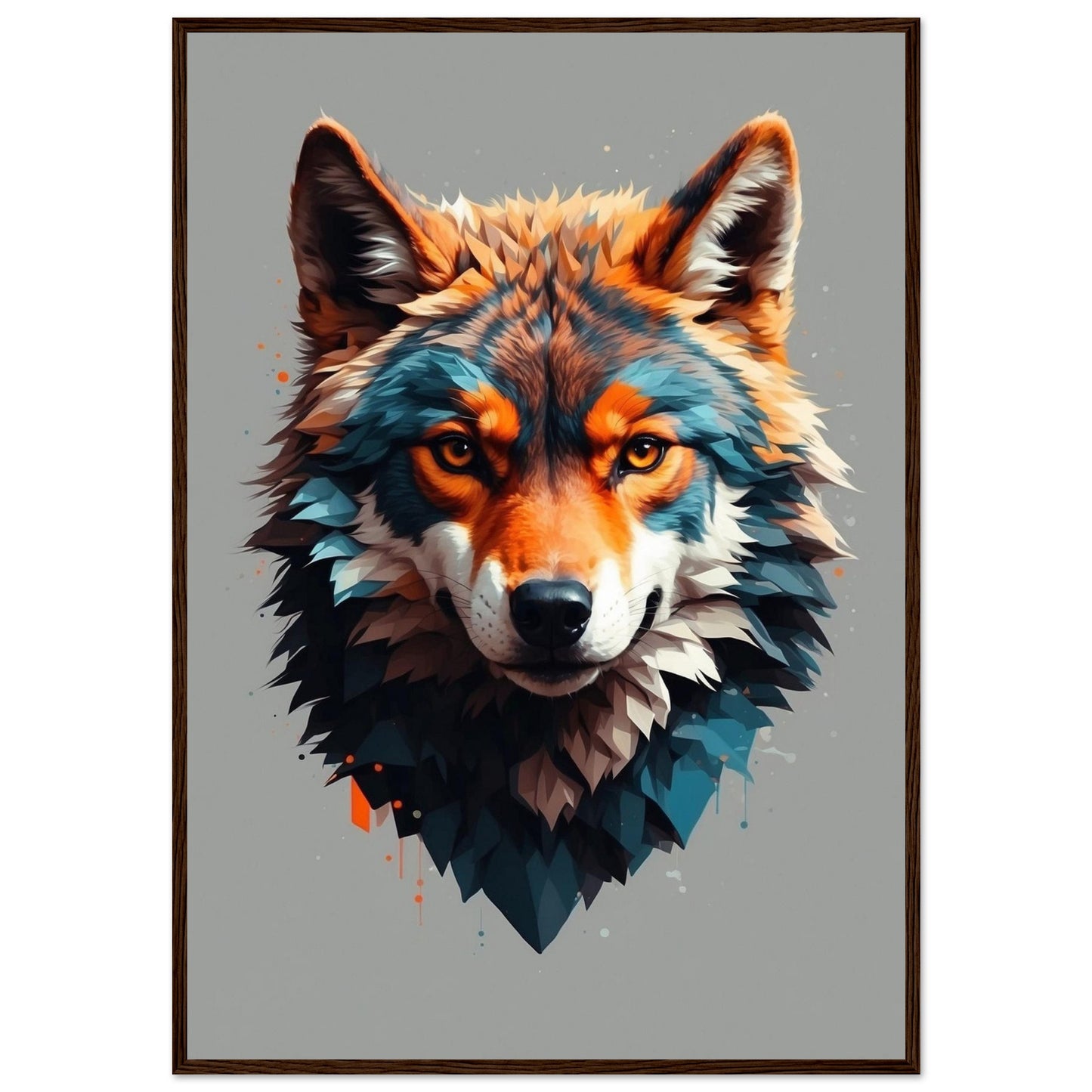 Premium Matte Paper Wooden Framed Poster