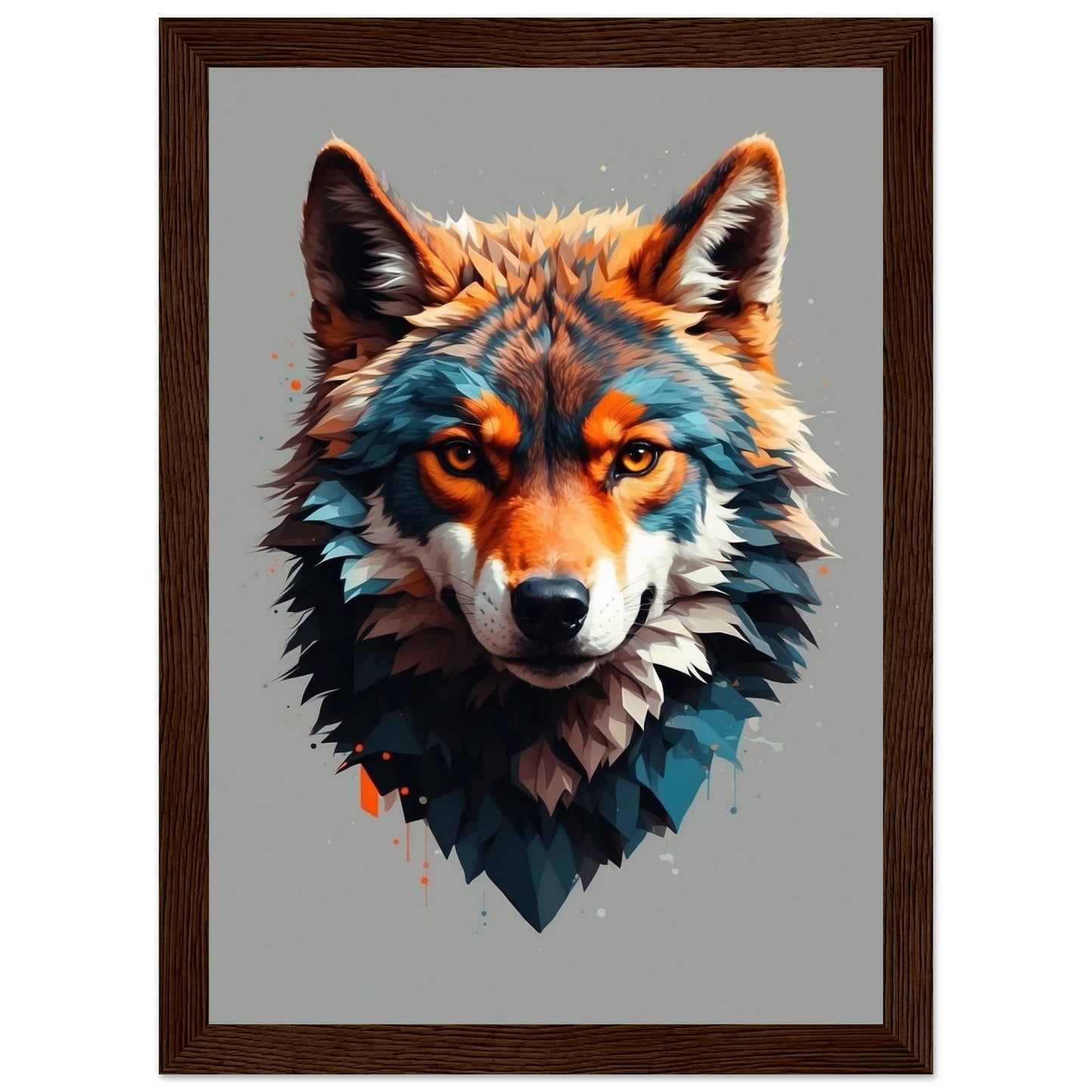 Premium Matte Paper Wooden Framed Poster