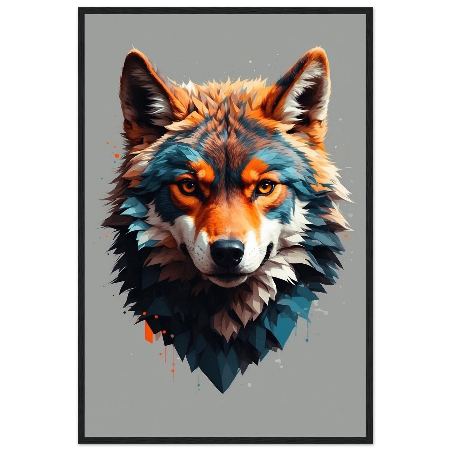 Premium Matte Paper Wooden Framed Poster