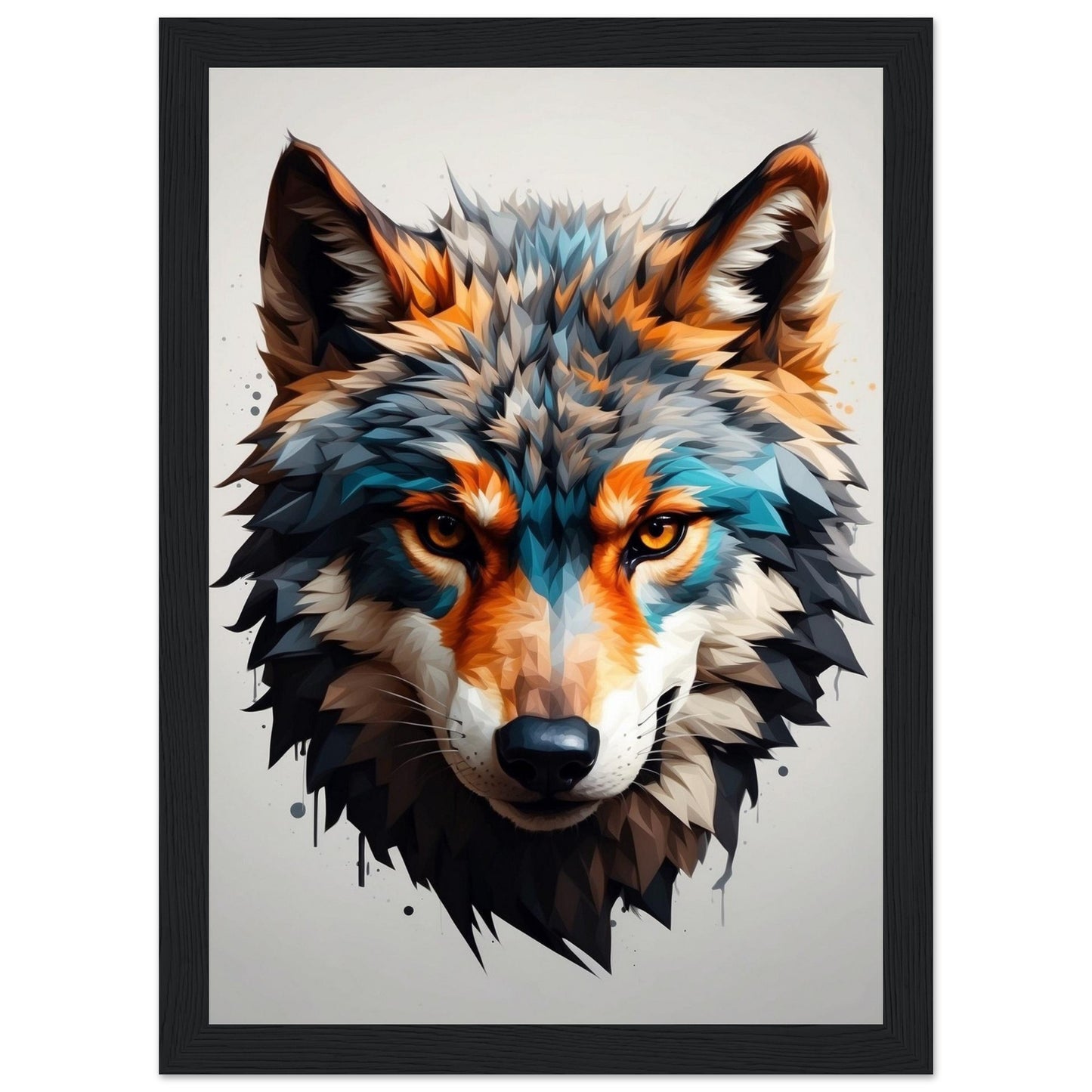 Premium Matte Paper Wooden Framed Poster