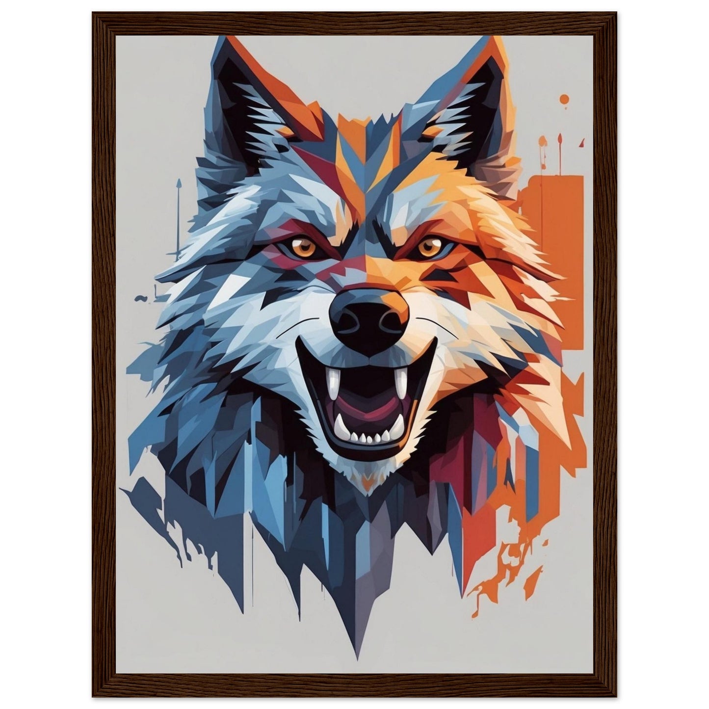 Premium Matte Paper Wooden Framed Poster