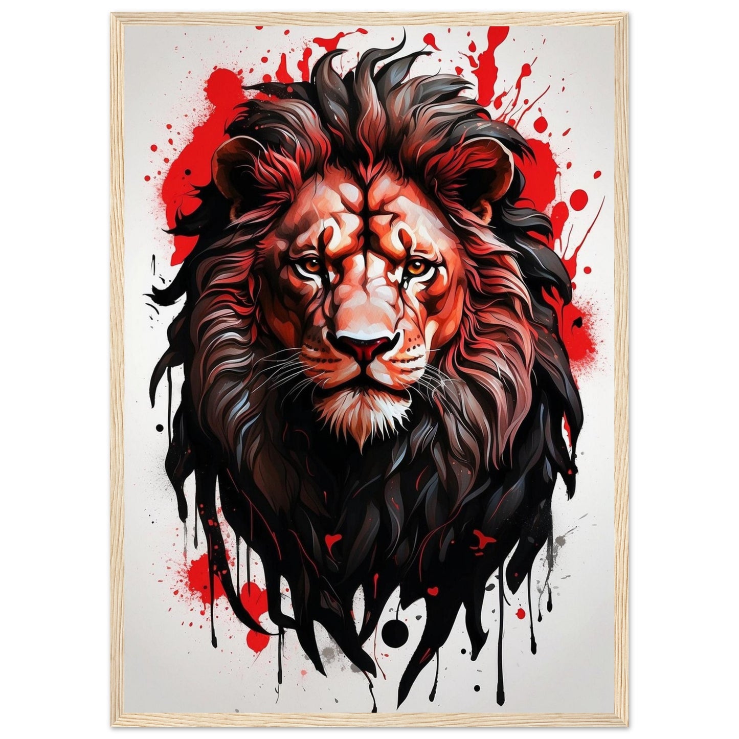 Premium Matte Paper Wooden Framed Poster