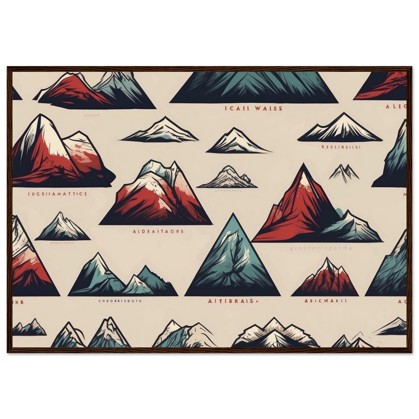 Premium Matte Paper Wooden Framed Poster