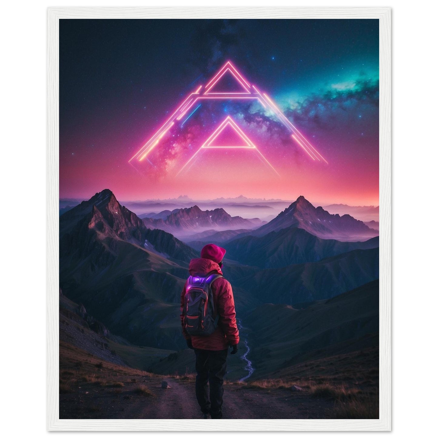 Premium Matte Paper Wooden Framed Poster