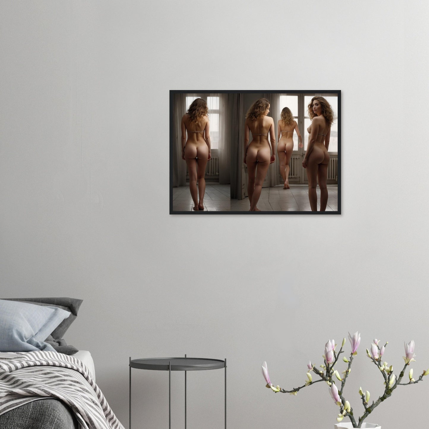 Premium Matte Paper Wooden Framed Poster