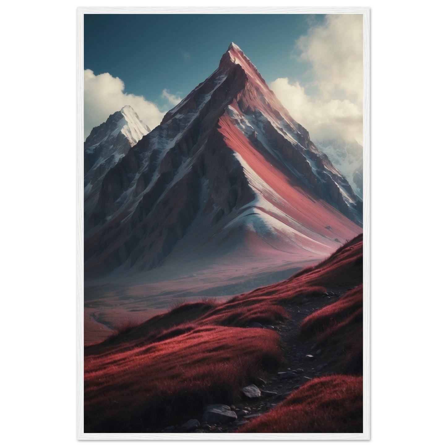 Premium Matte Paper Wooden Framed Poster