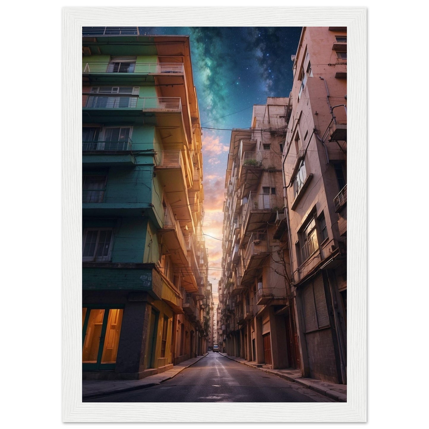 Premium Matte Paper Wooden Framed Poster