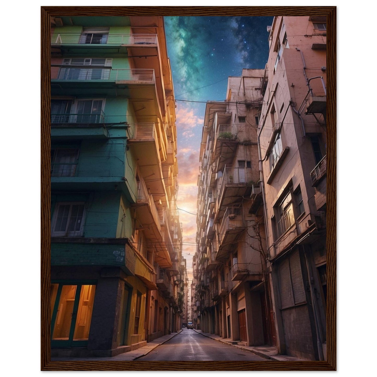 Premium Matte Paper Wooden Framed Poster