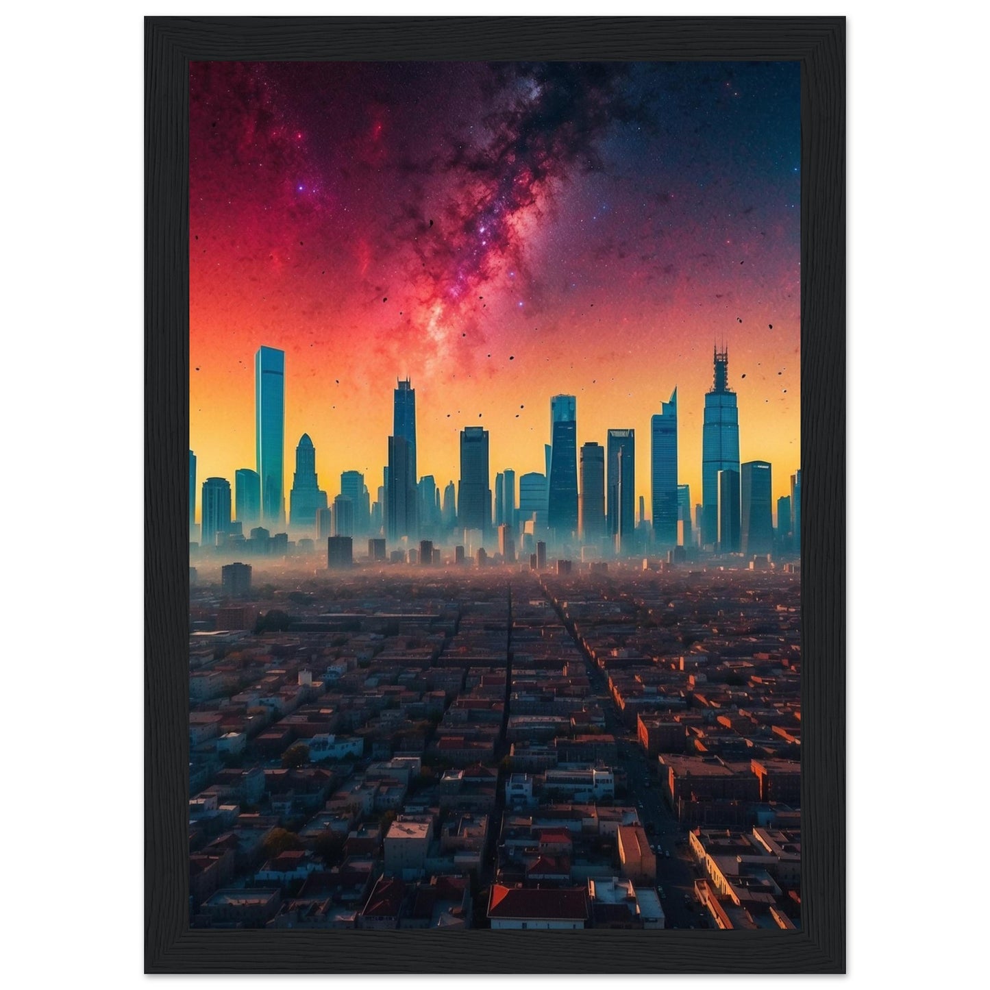 Premium Matte Paper Wooden Framed Poster