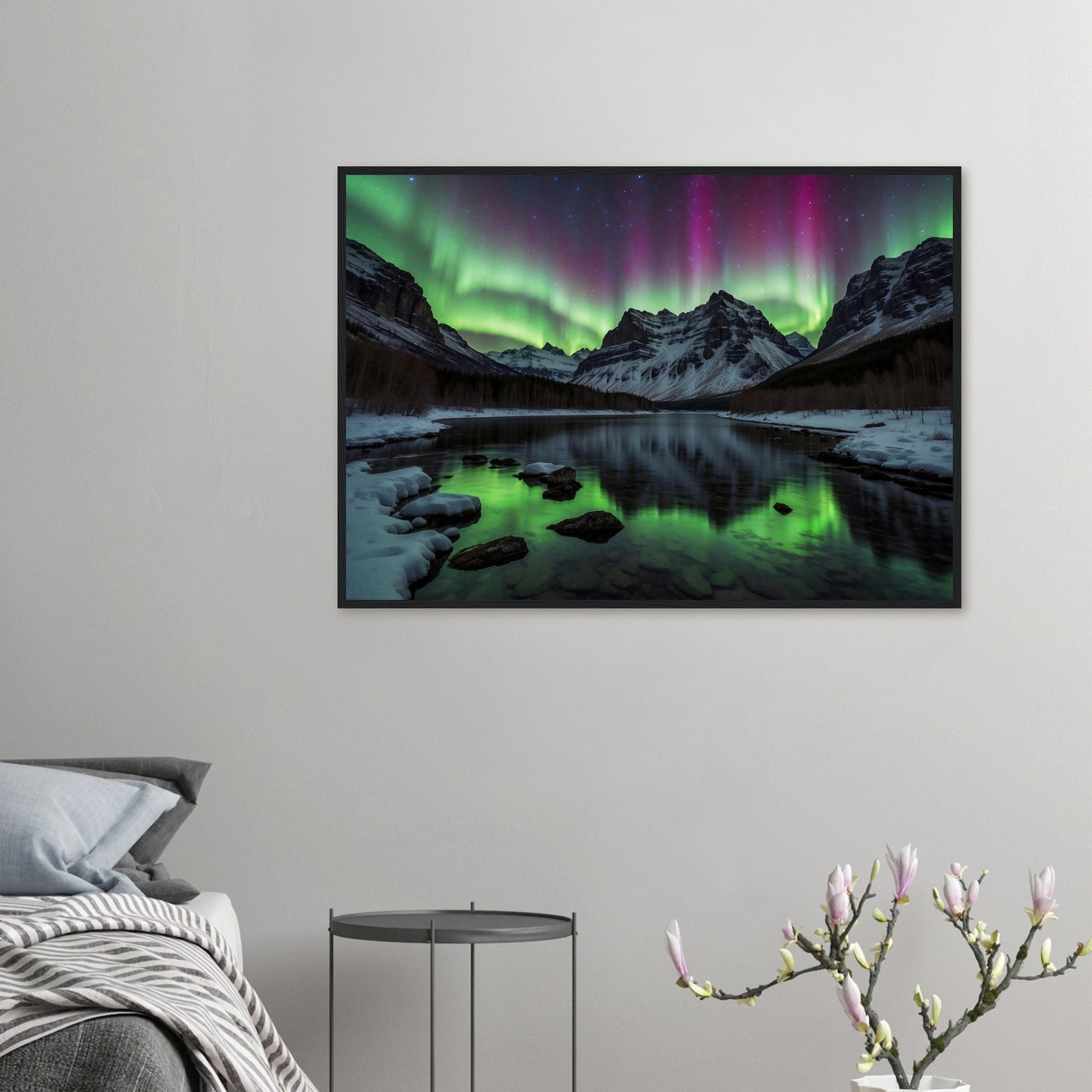 Premium Matte Paper Wooden Framed Poster
