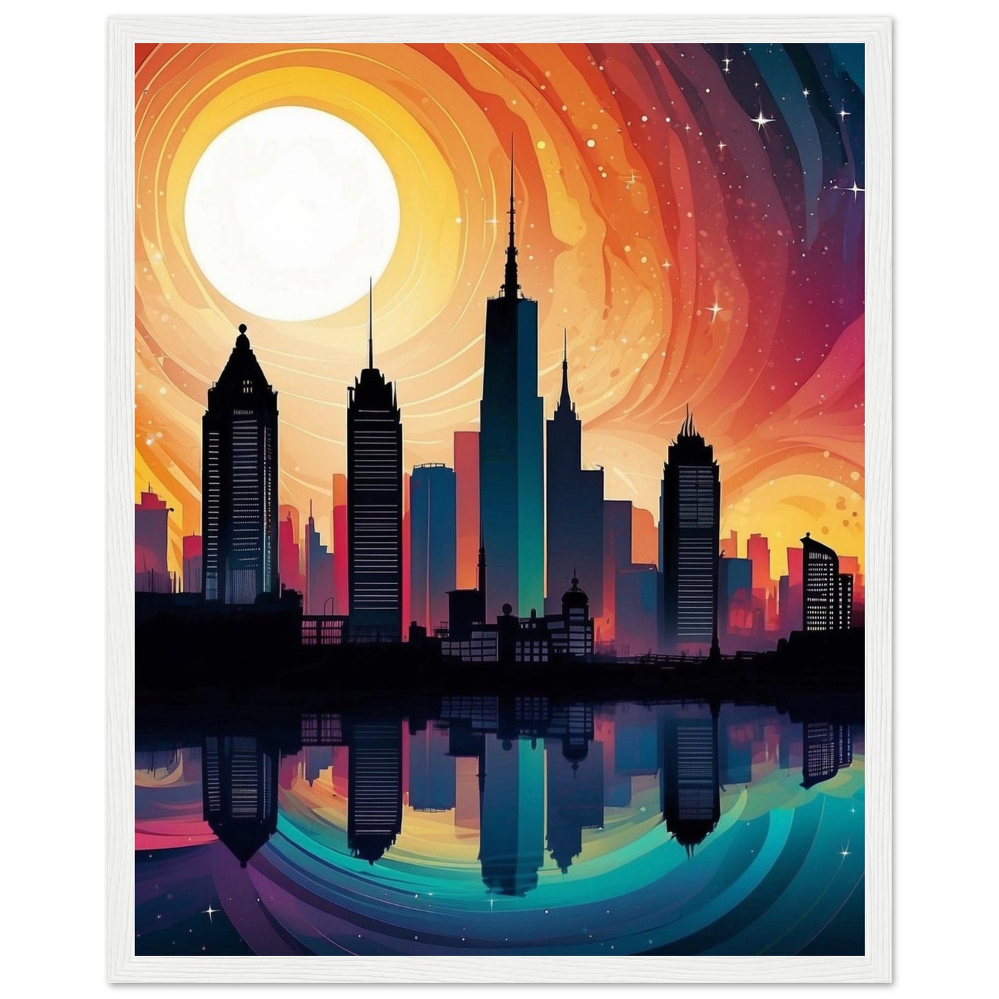 Premium Matte Paper Wooden Framed Poster