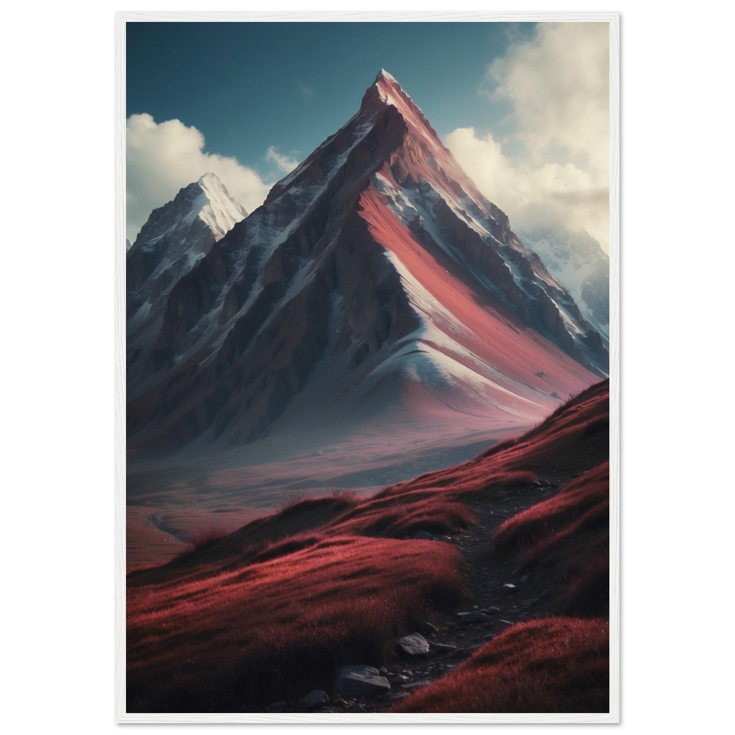 Premium Matte Paper Wooden Framed Poster