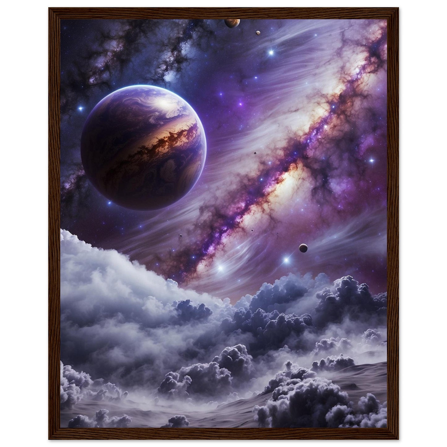 Premium Matte Paper Wooden Framed Poster