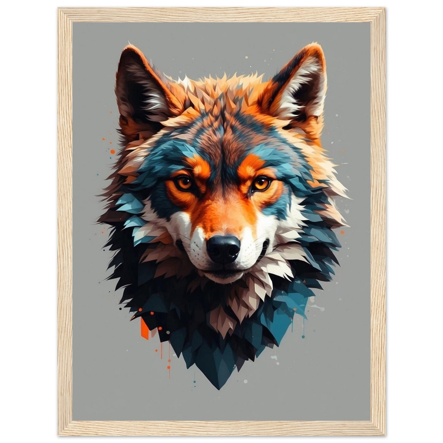 Premium Matte Paper Wooden Framed Poster