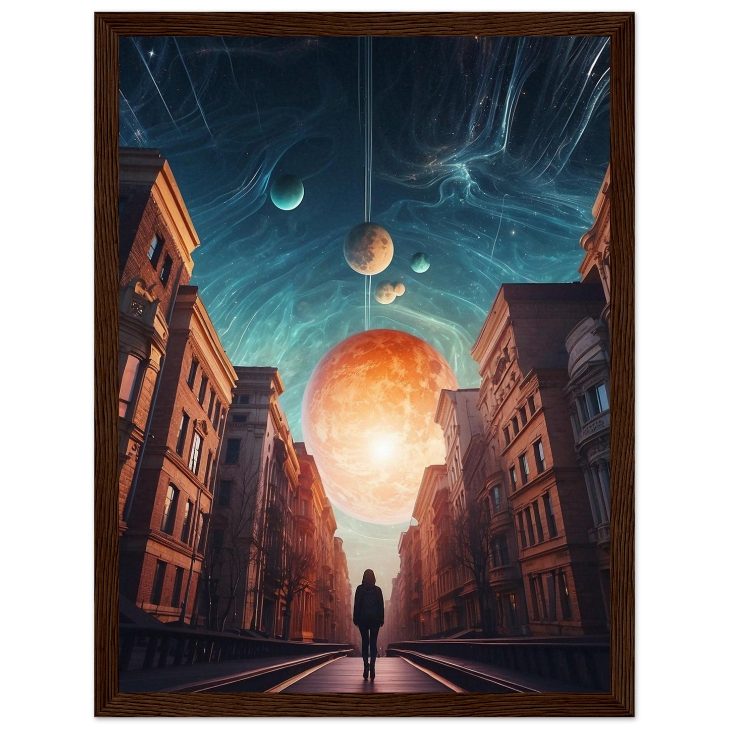 Premium Matte Paper Wooden Framed Poster