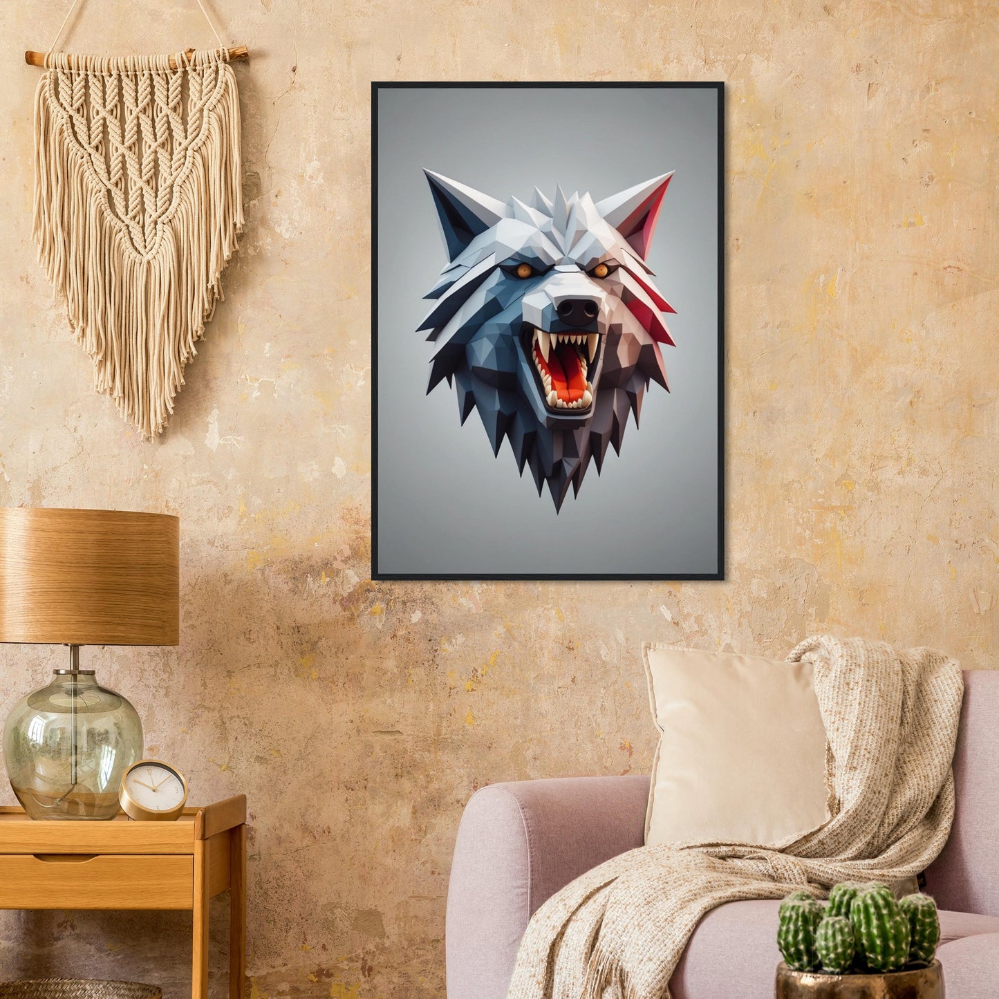 Premium Matte Paper Wooden Framed Poster