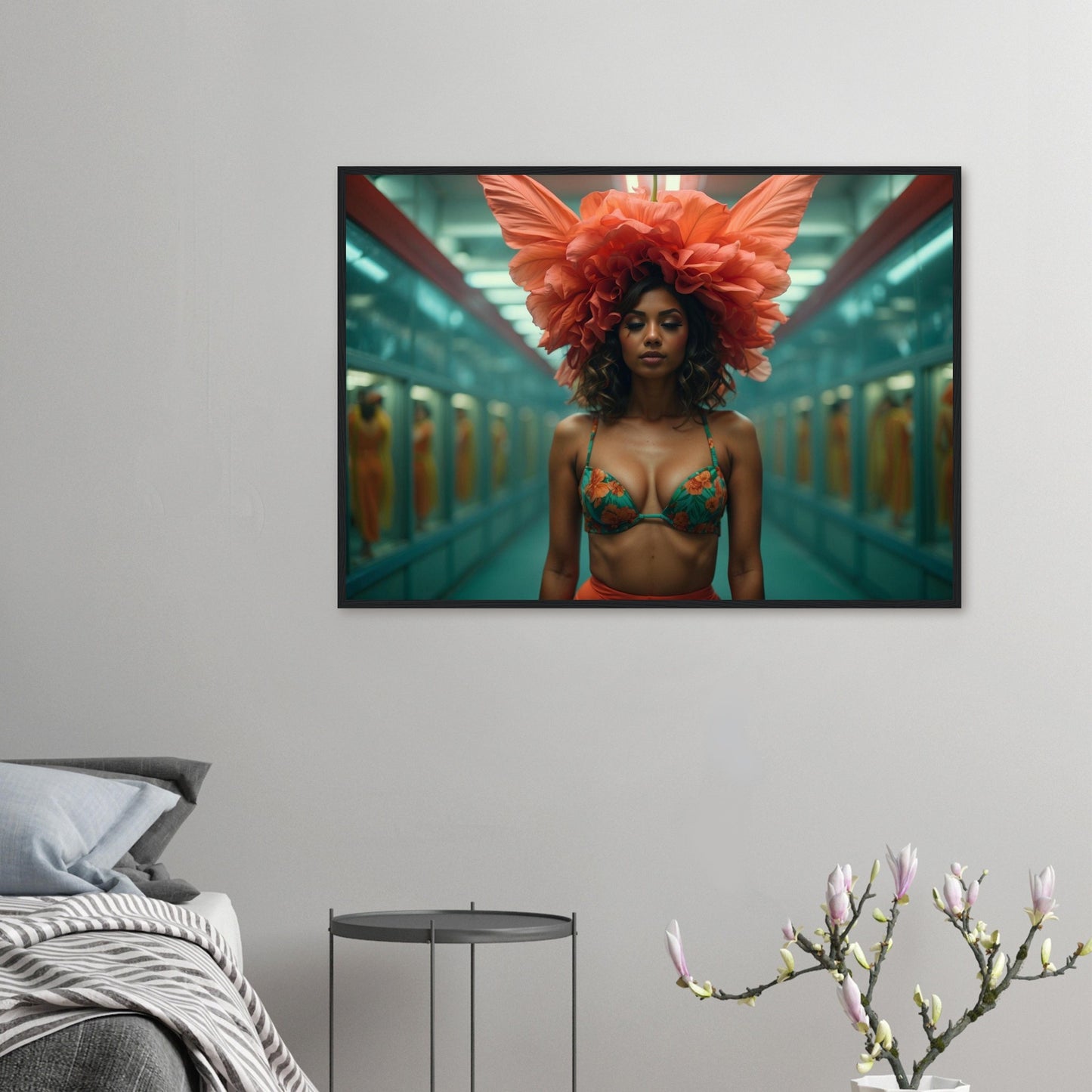 Premium Matte Paper Wooden Framed Poster