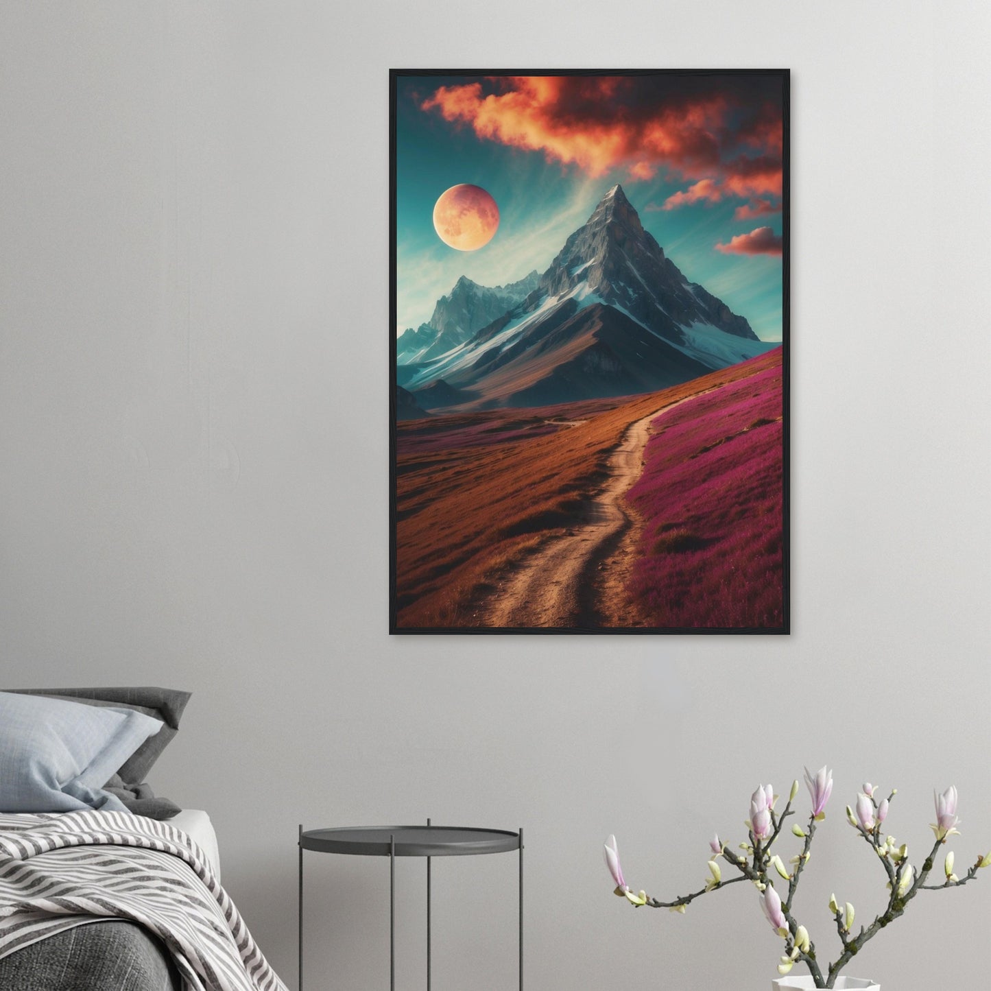 Premium Matte Paper Wooden Framed Poster