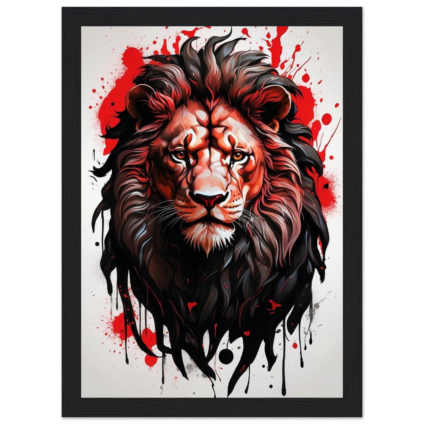 Premium Matte Paper Wooden Framed Poster