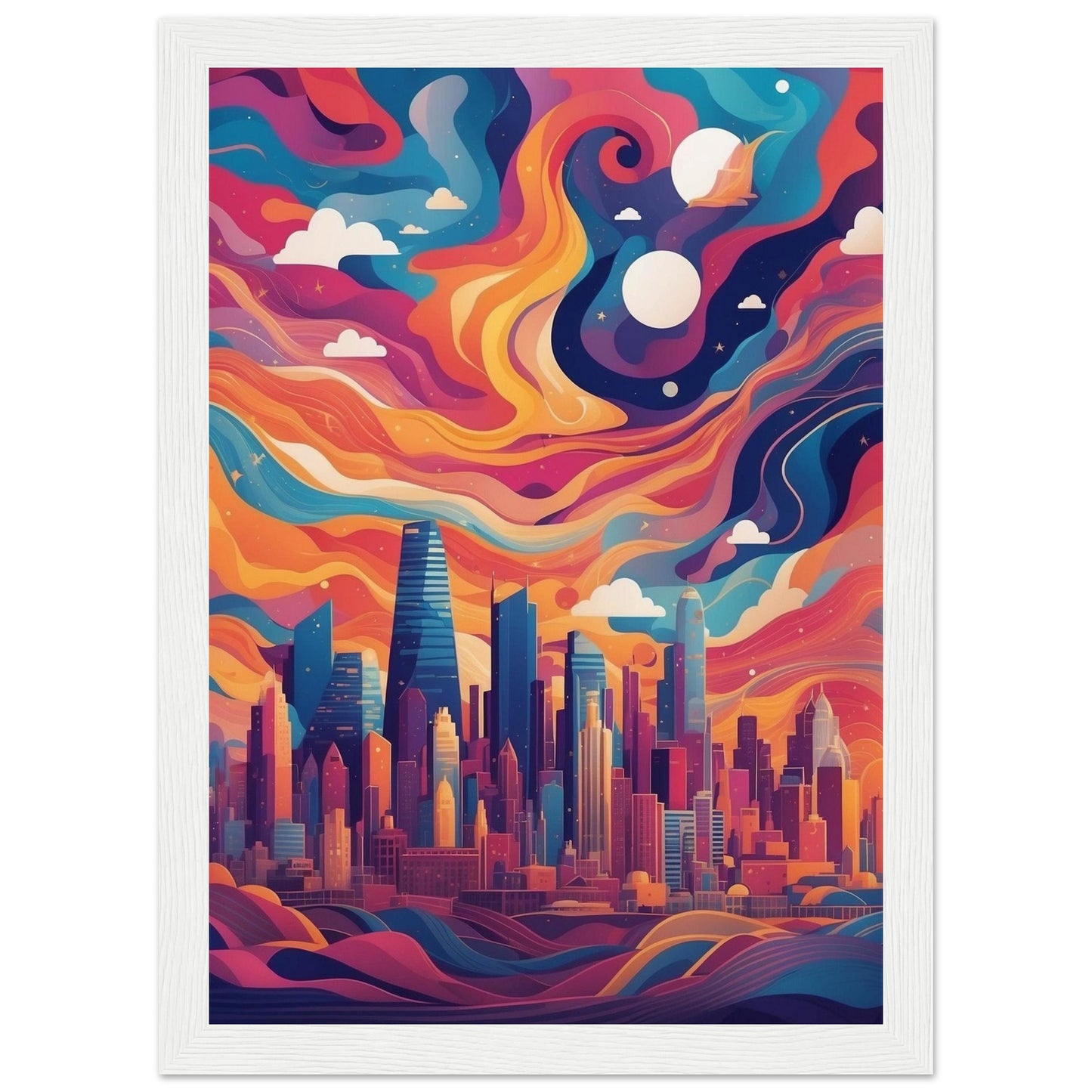 Premium Matte Paper Wooden Framed Poster