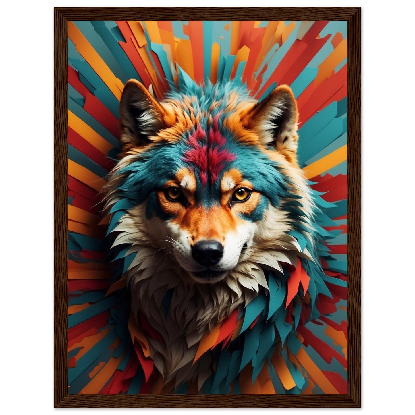 Premium Matte Paper Wooden Framed Poster