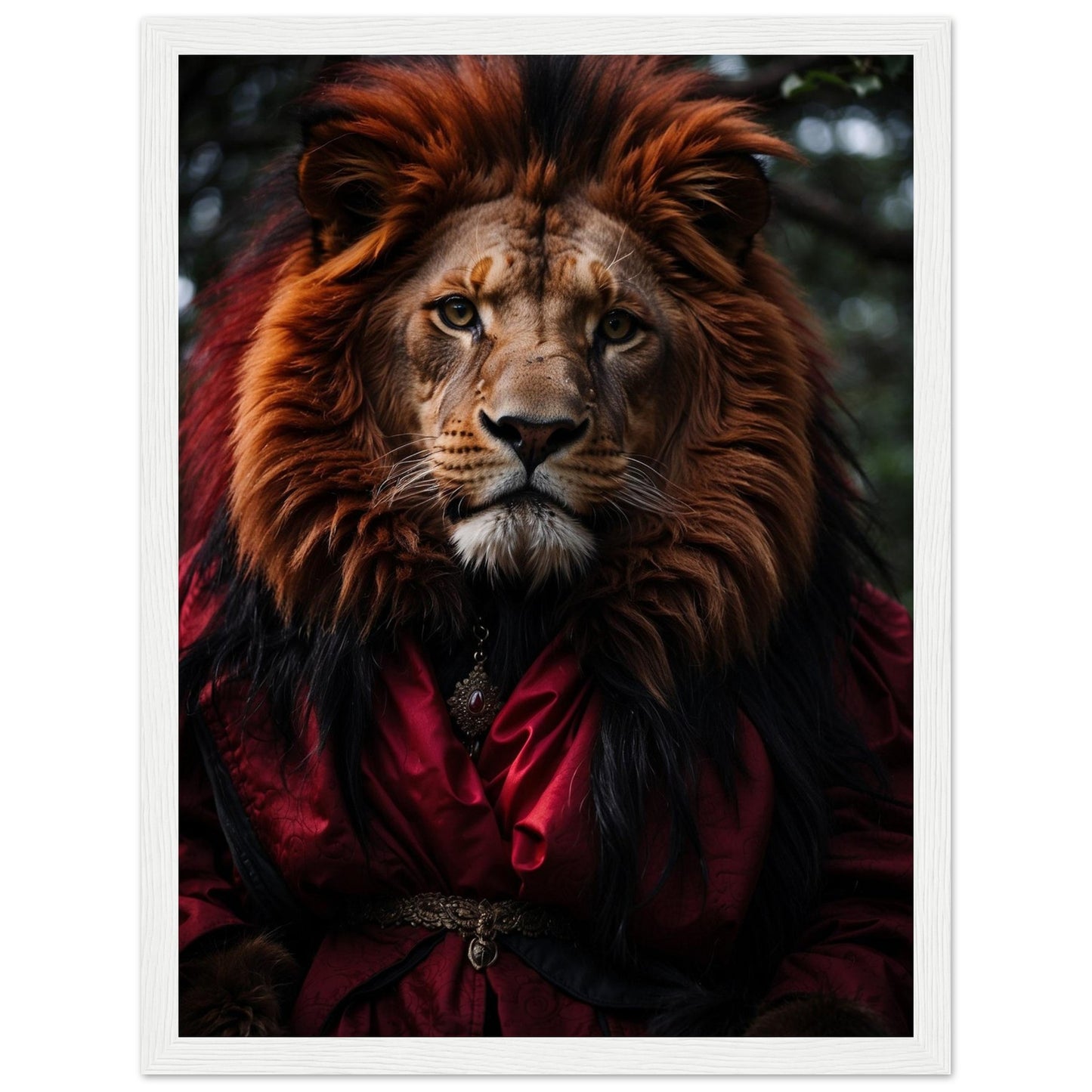 Premium Matte Paper Wooden Framed Poster