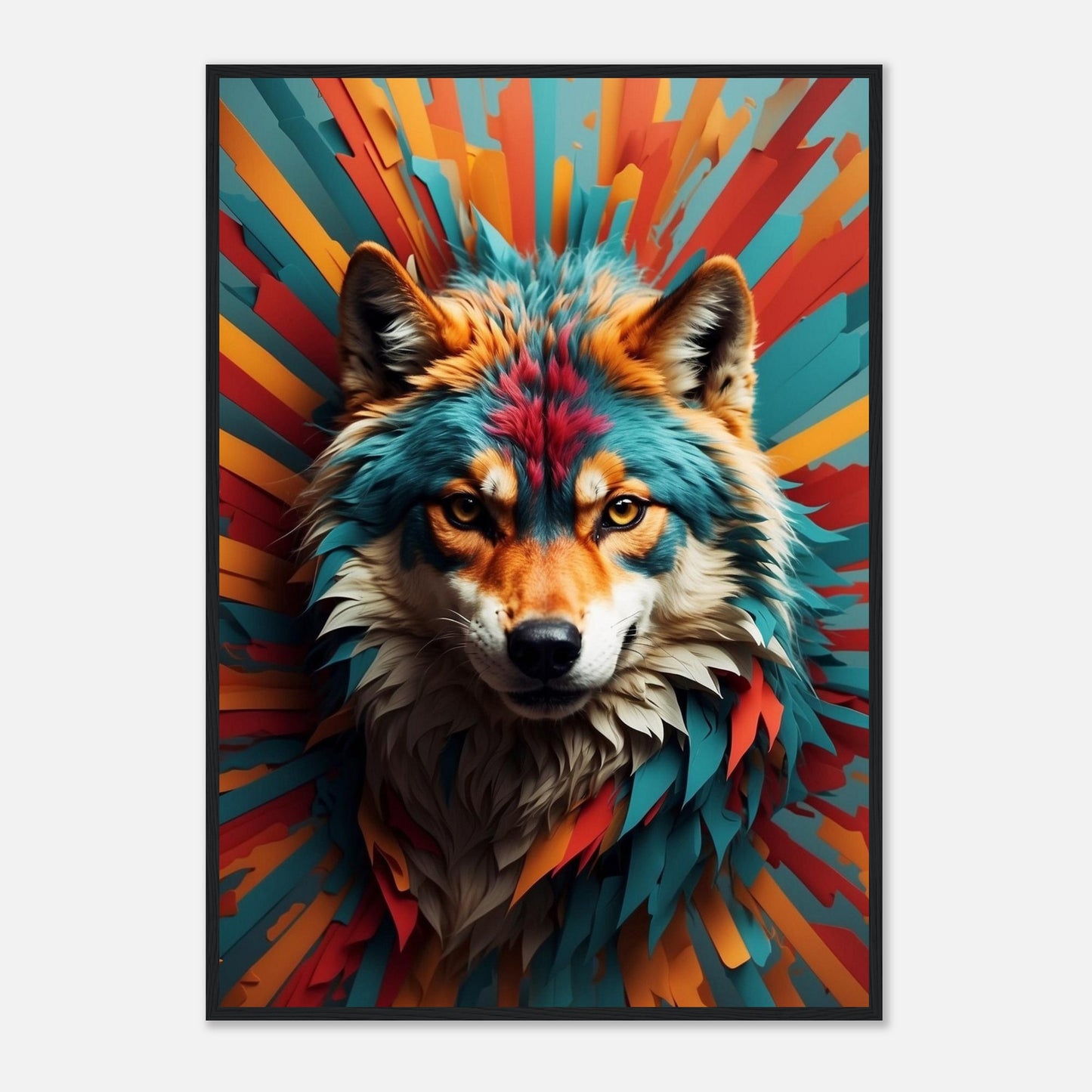 Premium Matte Paper Wooden Framed Poster