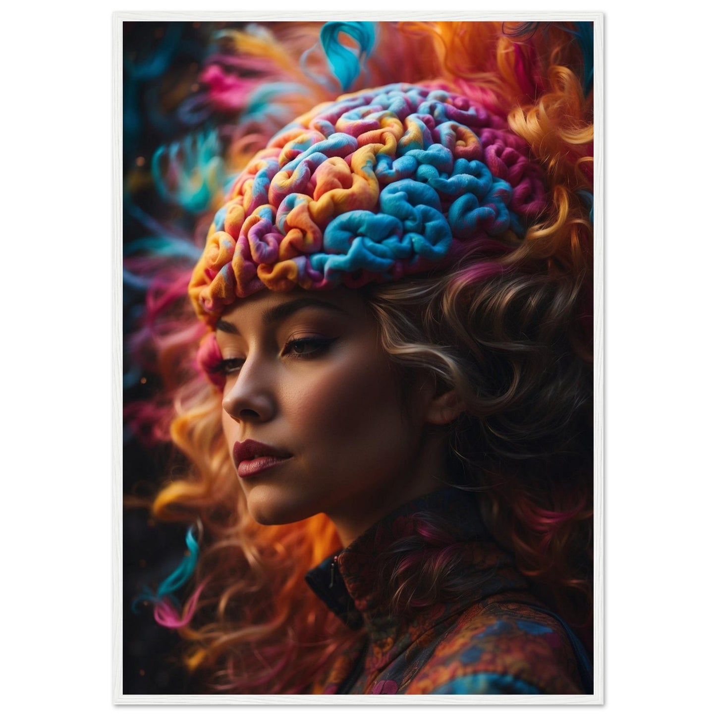 Premium Matte Paper Wooden Framed Poster