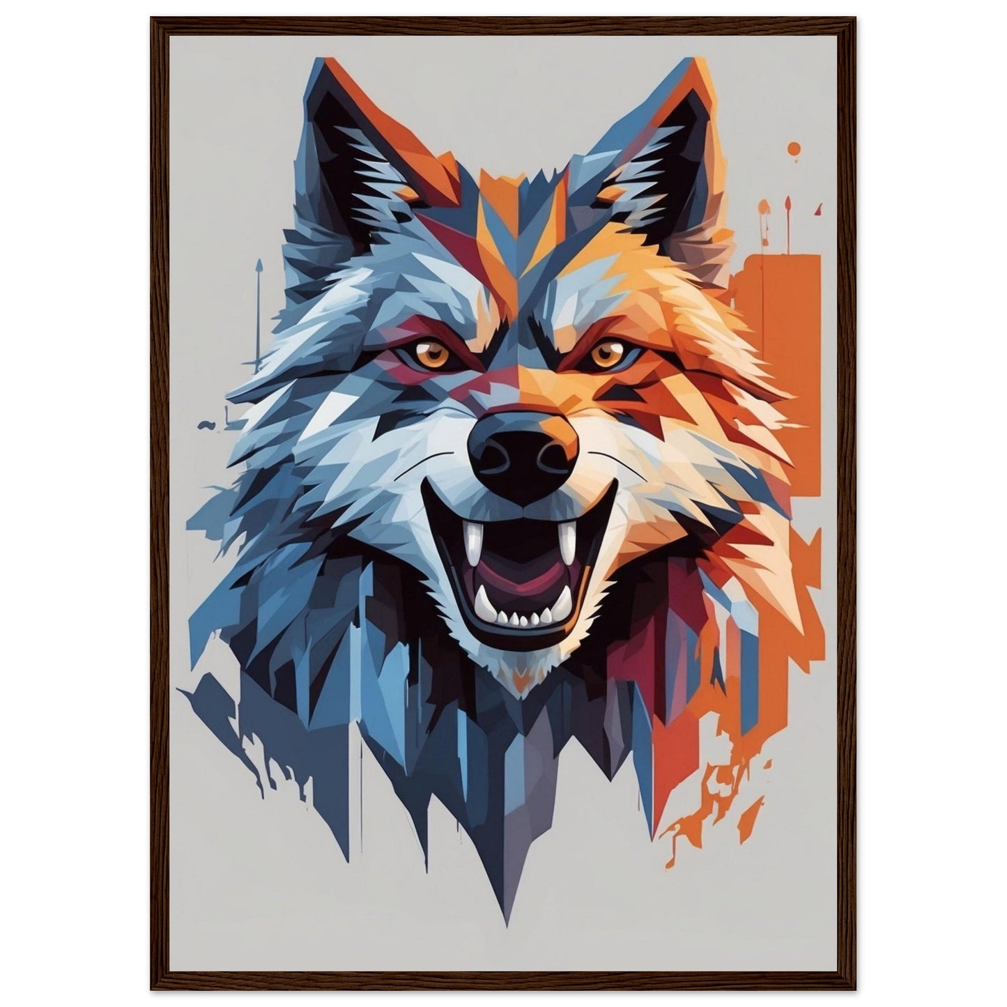 Premium Matte Paper Wooden Framed Poster