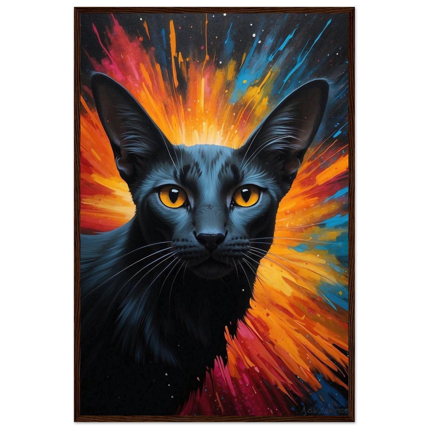 Premium Matte Paper Wooden Framed Poster