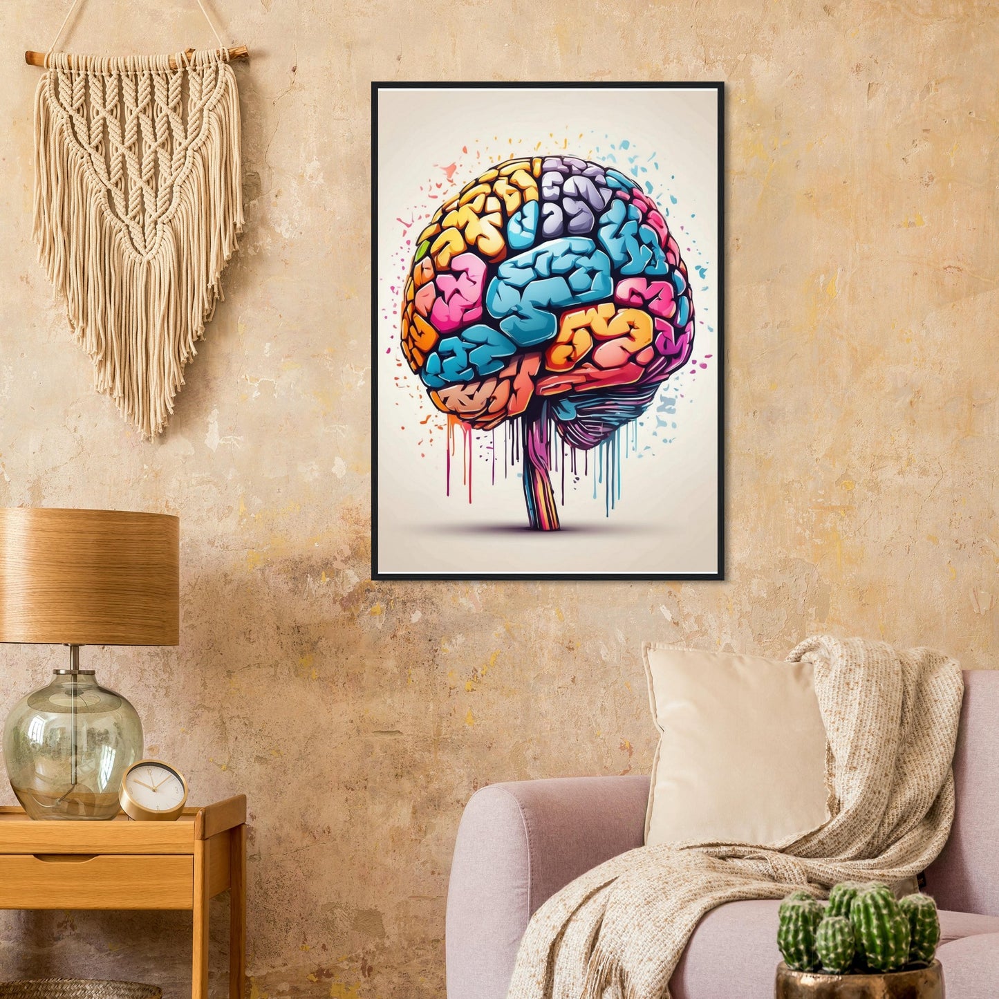 Premium Matte Paper Wooden Framed Poster